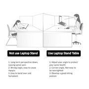 Foldable Laptop Stand – Ergonomic Adjustable Tablet & Notebook Holder