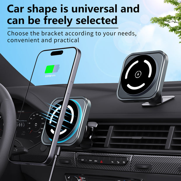 Sleek Magnetic Car Wireless Charger – Private Model Holder