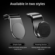 Magnetic Car Phone Holder – 360° Air Vent Mount for Smartphones