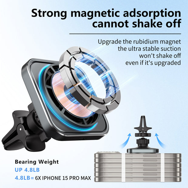 Sleek Magnetic Car Wireless Charger – Private Model Holder