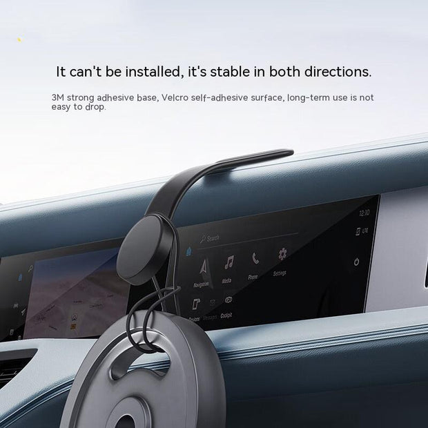 Bendable Magnetic Wireless Car Charger – 15W Fast Charging Dash Mount