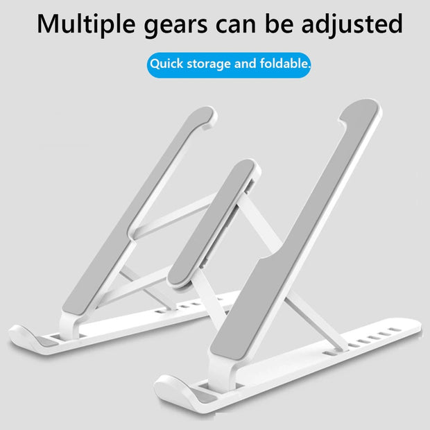 Adjustable Tablet & Laptop Stand – Foldable Ergonomic Holder