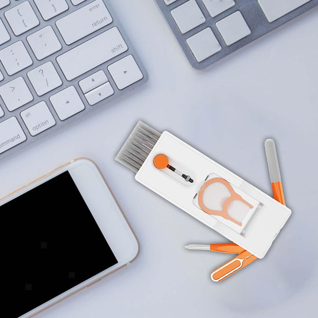 11-in-1 Portable Cleaning Kit for Headphones, Phones & Keyboards