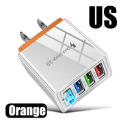 4USB5V3A Charger Mobile Phone Multi-port Charger