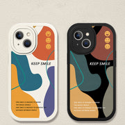 Silicone Phone Case Back Cover Painted
