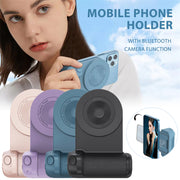 3-in-1 Magnetic Phone Grip – Camera Handle, Kickstand & Bracket