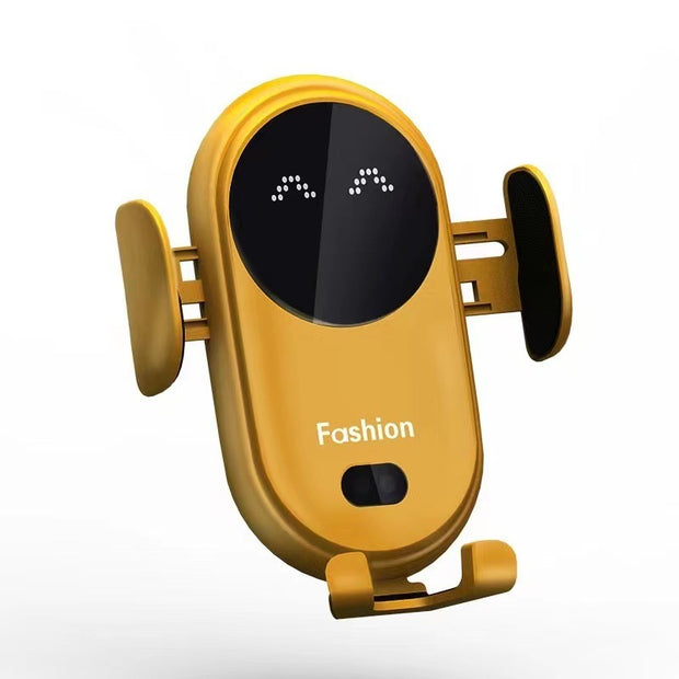 Auto-Clamp Wireless Car Charger – Infrared Sensor Phone Holder (10W)