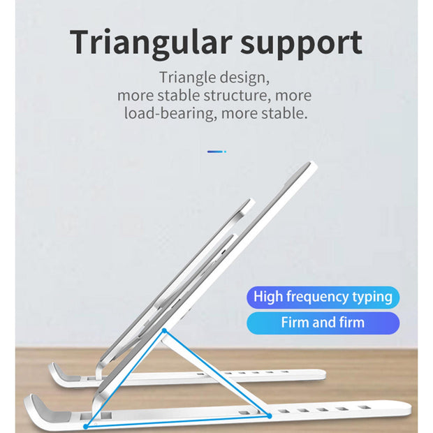 Adjustable Tablet & Laptop Stand – Foldable Ergonomic Holder