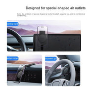 Bendable Magnetic Wireless Car Charger – 15W Fast Charging Dash Mount