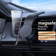 Bendable Magnetic Wireless Car Charger – 15W Fast Charging Dash Mount