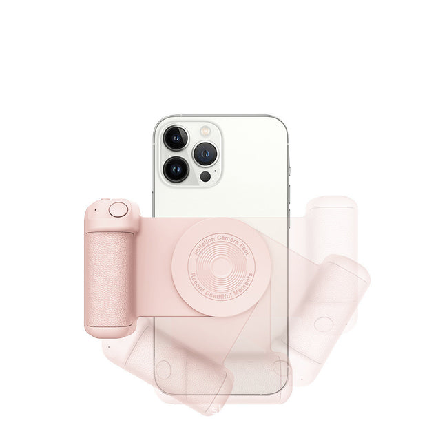 3-in-1 Magnetic Phone Grip – Camera Handle, Kickstand & Bracket