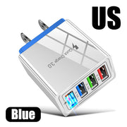 4USB5V3A Charger Mobile Phone Multi-port Charger