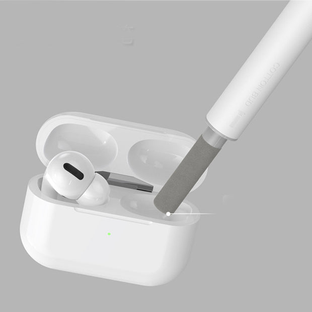 3-in-1 Headset Cleaning Pen – Multifunctional Tool for Earbuds & Headphones