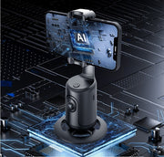 360° Auto Face Tracking Gimbal Phone Holder – AI Stabilizer