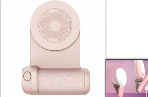 3-in-1 Magnetic Phone Grip – Camera Handle, Kickstand & Bracket
